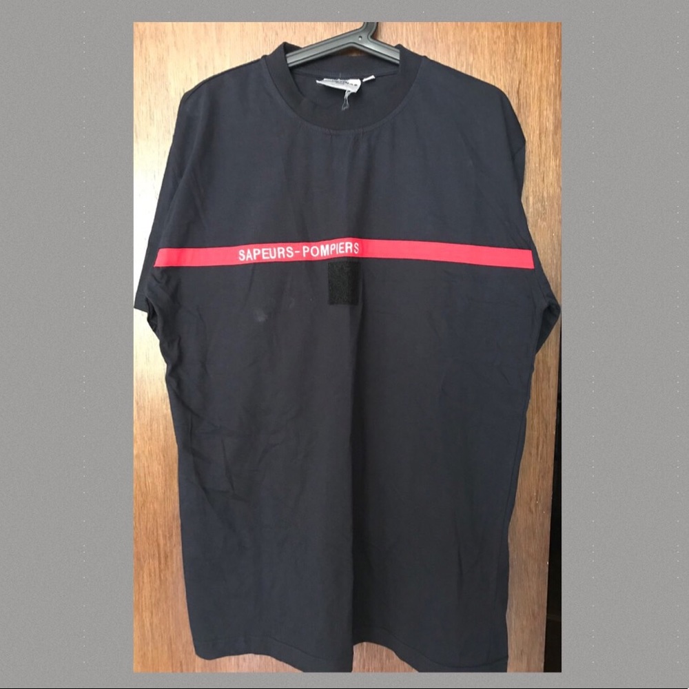 🔥SOLD🔥Men’s French firefighter T-shirt size M